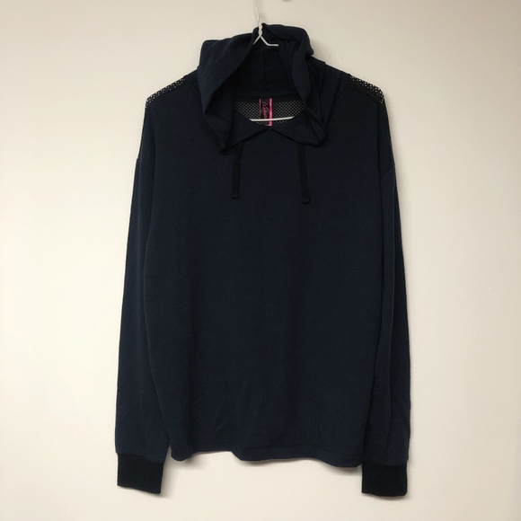 La Senza Long Sleeve Mesh Back Hooded Sweater - Picture 1 of 6